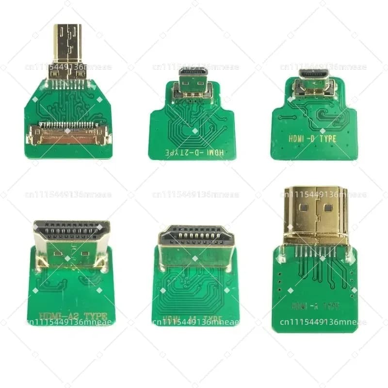 Micro HDMI Cable With Replaceable Adapter Head Hobby Model Signal Connection Component 1PCS