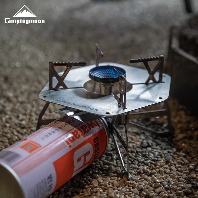 CAMPINGMOON ST-1617 Plate Temperature Resistant for Camping Stove, Oil Plate for Butterfly Stove, Insulating Panel