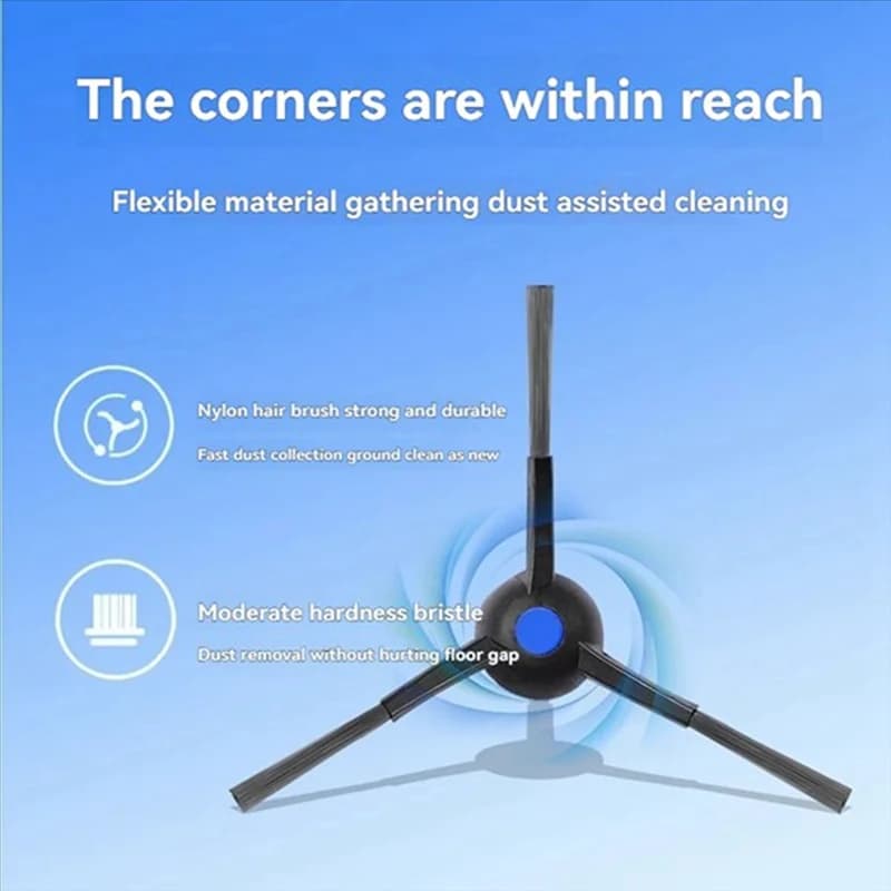 B89B-30PCS Rullo Spazzola Laterale Filtro Hepa Sacchetto di Polvere di Ricambio Per Ecovacs Deebot X8 Pro Omni Aspirapolvere Pezzi di Ricambio
