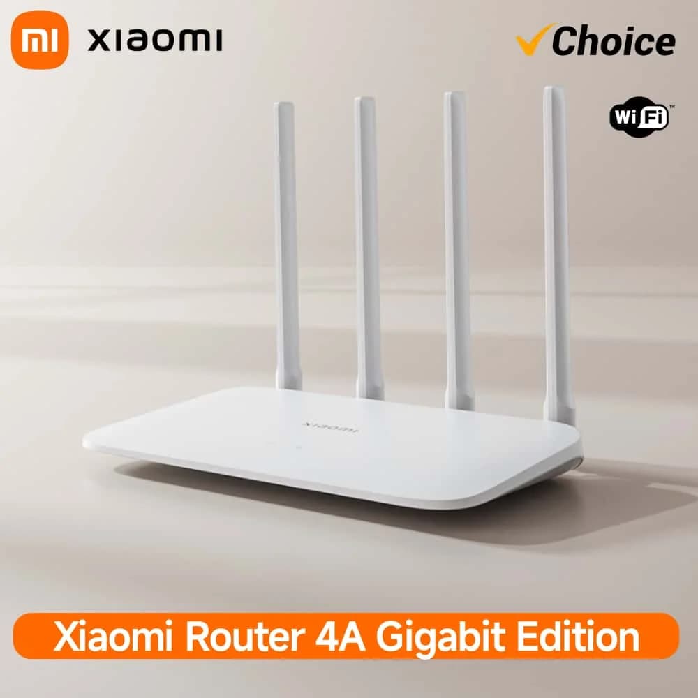 XIAOMI Router 4A Gigabit Version AC1200 2.4GHz 5GHz WiFi 1167Mbps Repeater 128MB DDR3 High Gain 4 Antennas Network Extender