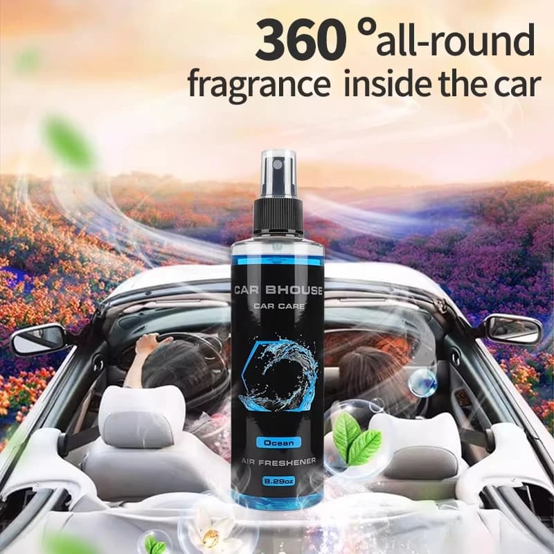 245ML Auto Mounted Fragrance Spray Perfume Essential Oil Diffuser Intelligent Fragrance Locomotive Great Capacity
