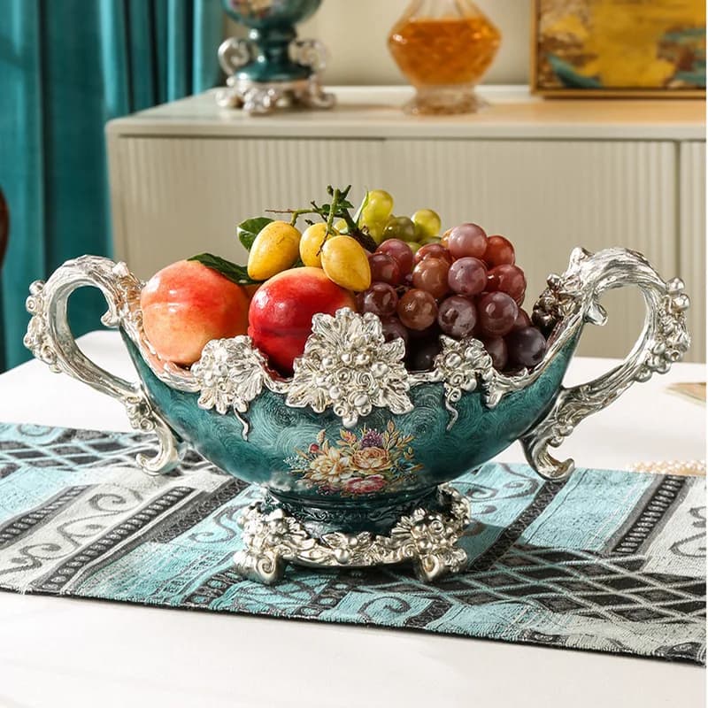 Piatto per frutta, ornamento per tavolino da salotto, scatola creativa per frutta secca di alta gamma