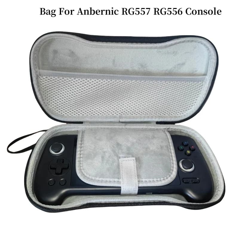 Borsa da trasporto portatile portatile per console di gioco Anbernic RG557 Custodia protettiva antiurto RG557 RG556