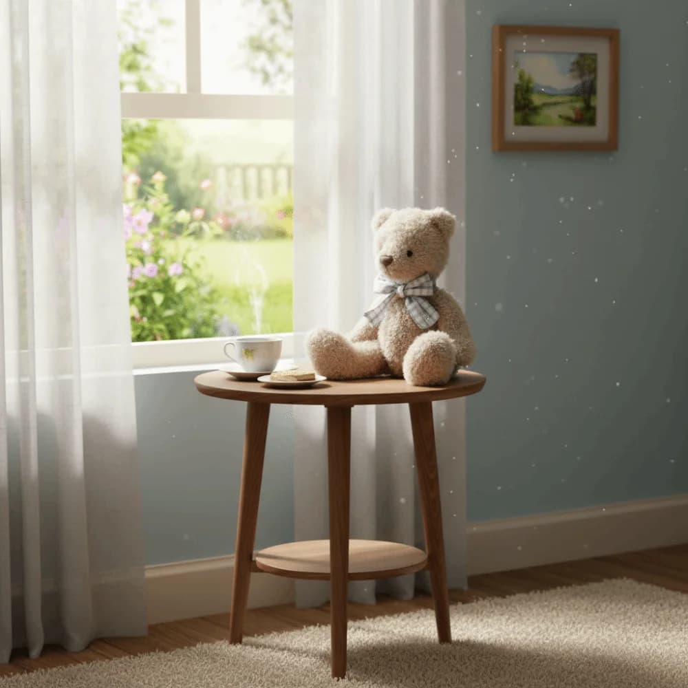Cartoon Soft Bear Brown Sweater Bear Stuffed Animal Cute Fluffy Children Gits Soft Stuffed Animal Baby 1st Gift