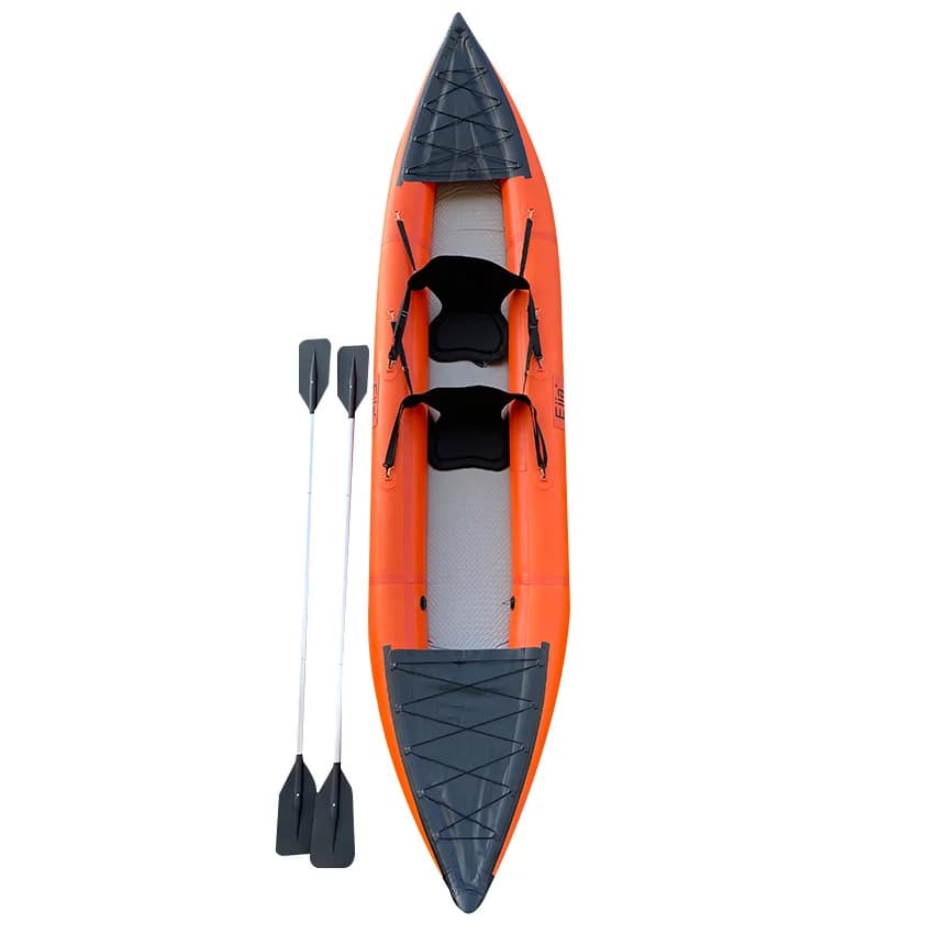 Kayak Gonfiabile Dugout con Pagaie per 2 Persone