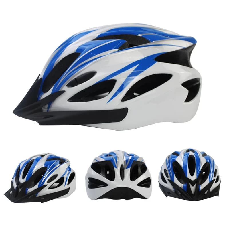 One-piece modeled riding helmet, e-bike, roller skating helmet, lightweight and breathable protective cap for men and women