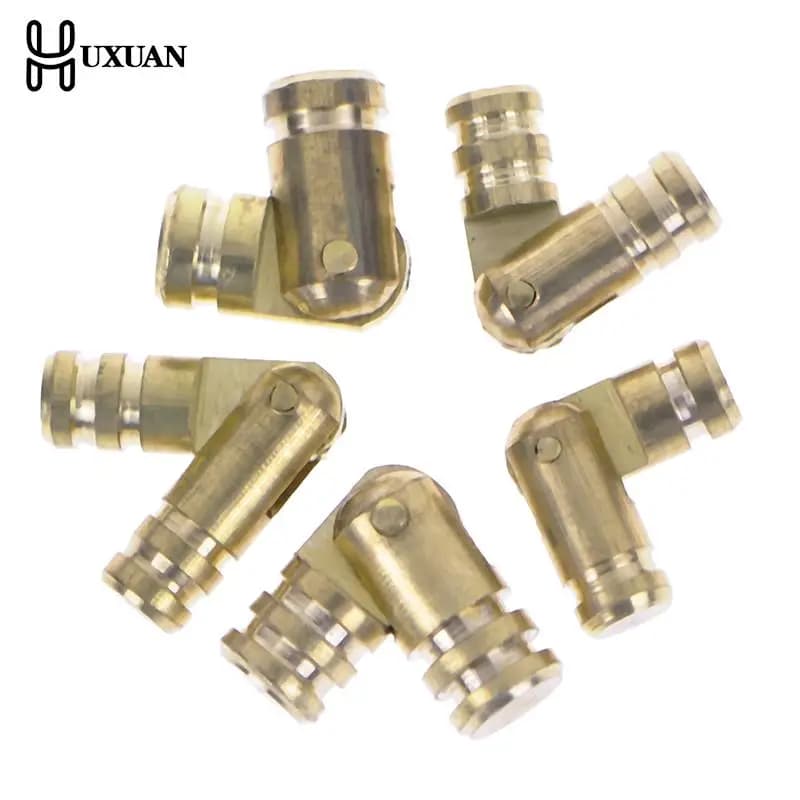 Cerniere a barilotto in rame da 10 pezzi cerniere in ottone invisibili nascoste a scomparsa per mobili 20*4mm