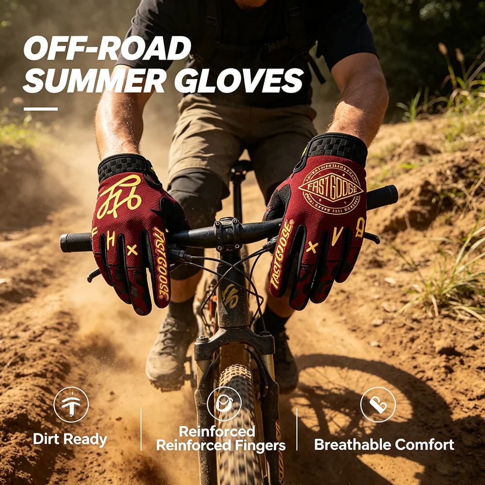Touch Screen Motorcyclist Racing Gloves Motocross Glove MTB Mountain Moto Motorcycle Cycling Bicycle Accessories Full Finger