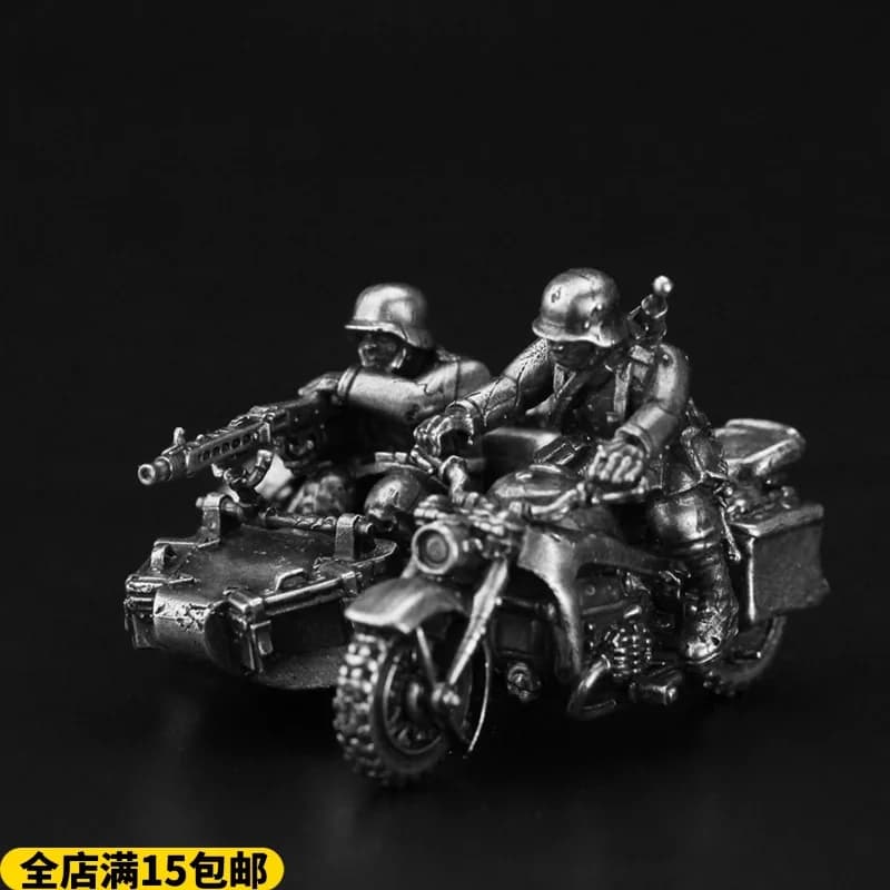Metal Warfare Warrior Serie Ornamento statico Modello Giocattoli Gioco Pezzi degli scacchi Decorazione Accessori da tavolo in miniatura Action Figures