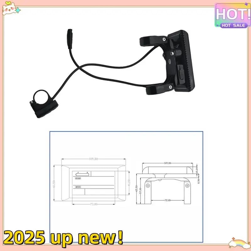 Classy-24V-60V SW900 Display a 6 pin Connettore impermeabile Parte di modifica Bici elettrica Display LCD Misuratore per scooter elettrico