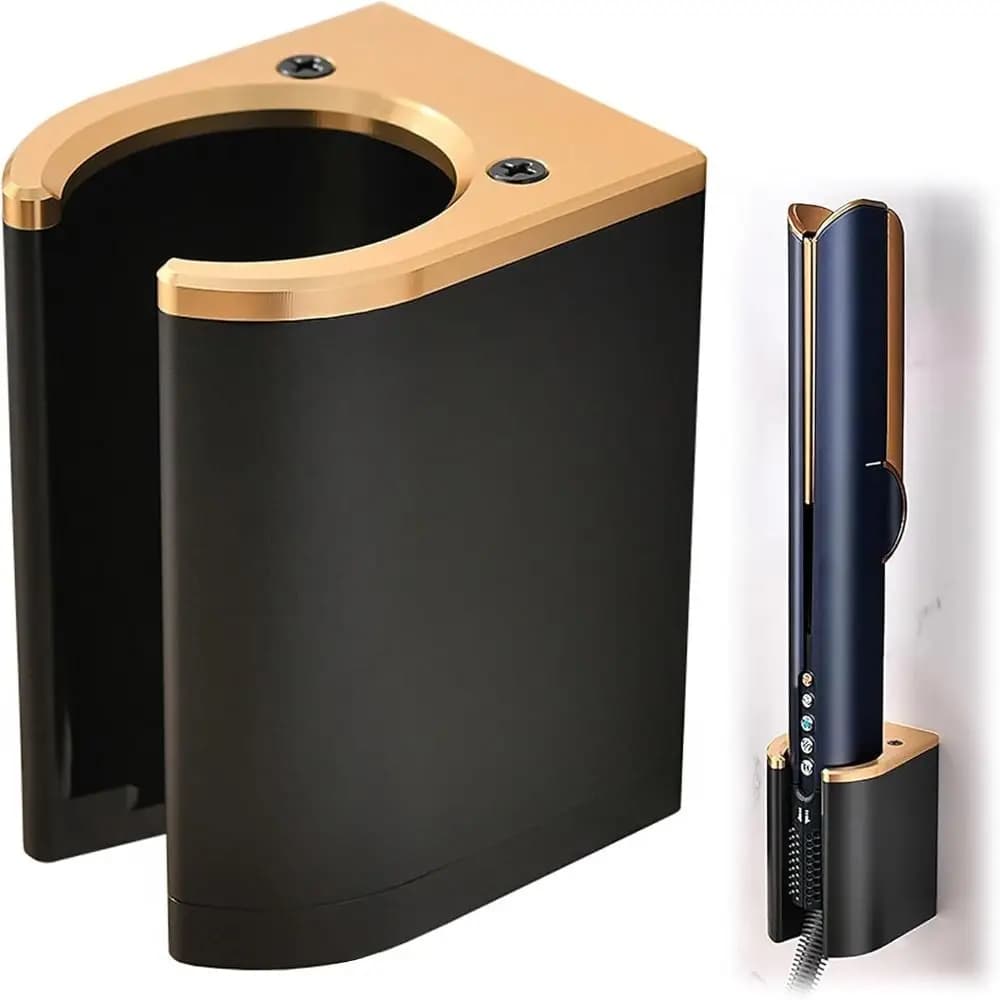 New multifunctional iron plate organizer, metal wall mounting bracket without punching, for bathroom Dyson