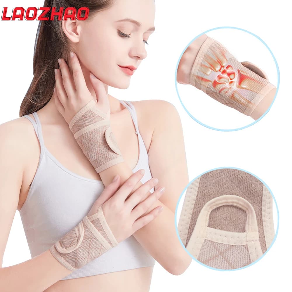 1 pz cinturino di compressione da polso e tutore da polso supporto sportivo per fitness, sollevamento pesi, artrite del tunnel carpale, sollievo dal dolore, sport