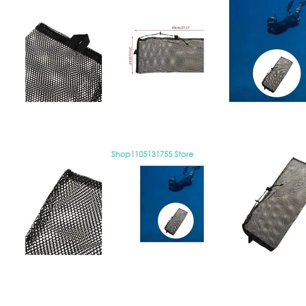 K0EF Pratica custodia per immersione, nuoto, borsa a rete, attrezzatura per snorkeling, occhiali per custodia