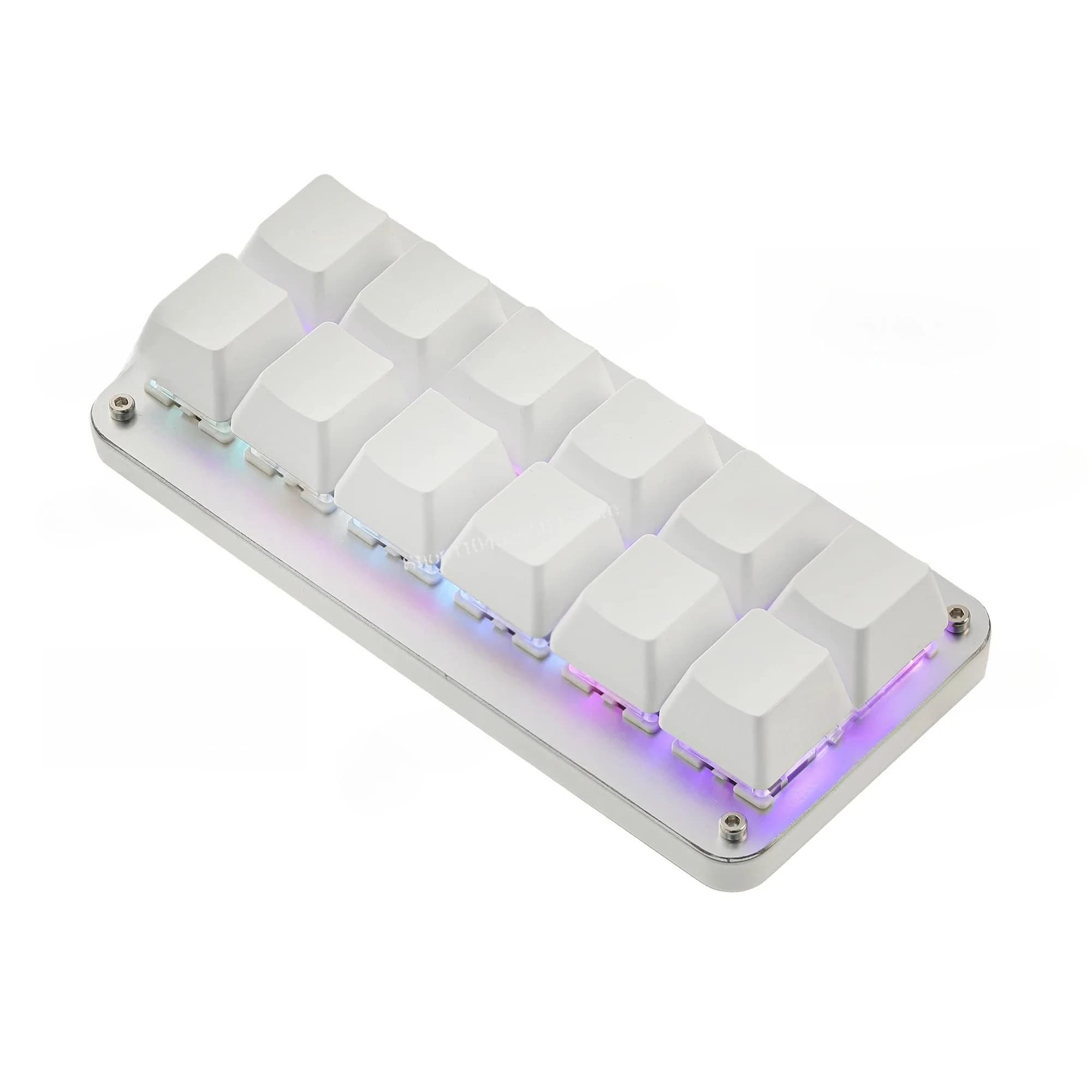 Tastiera Meccanica a 12 Tasti - Programmazione Macro Personalizzata con Bluetooth per Gaming