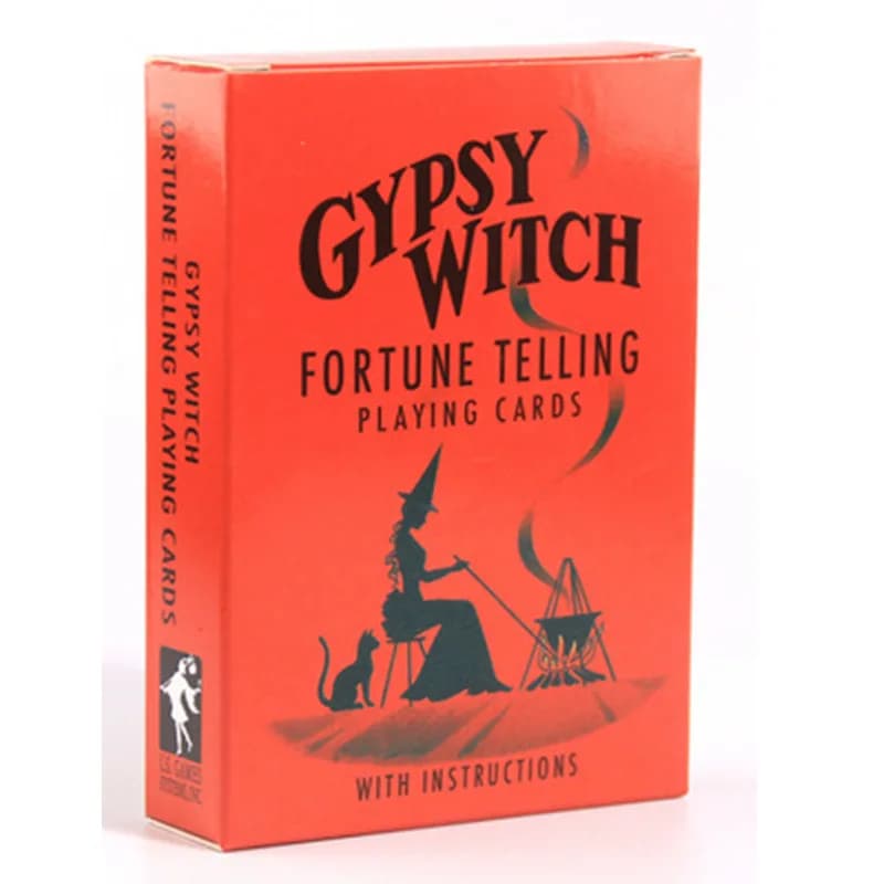 Carte della fortuna della strega zingara Carte dei tarocchi del mazzo Lenormand per principianti Gioco di carte Oracle Gioco da tavolo Giocattolo