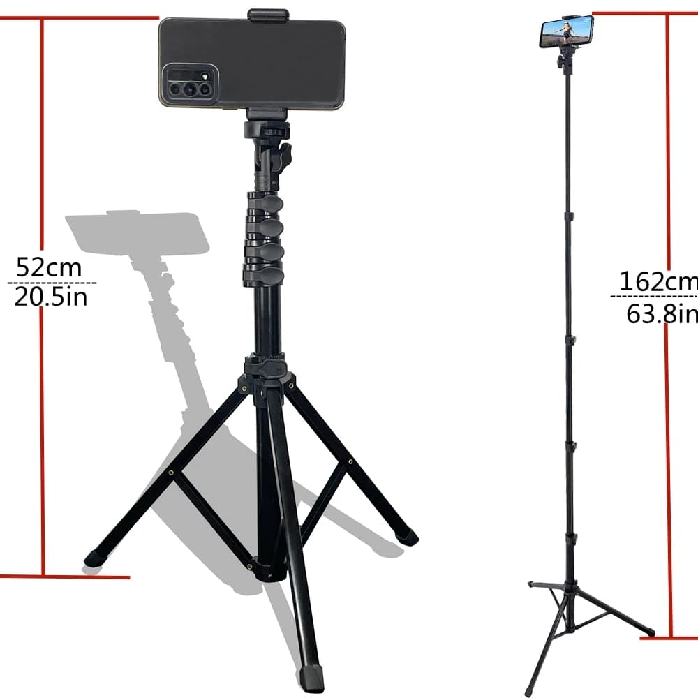 155 cm professional camera accessories lightweight portable aluminum tripod for camera accessories