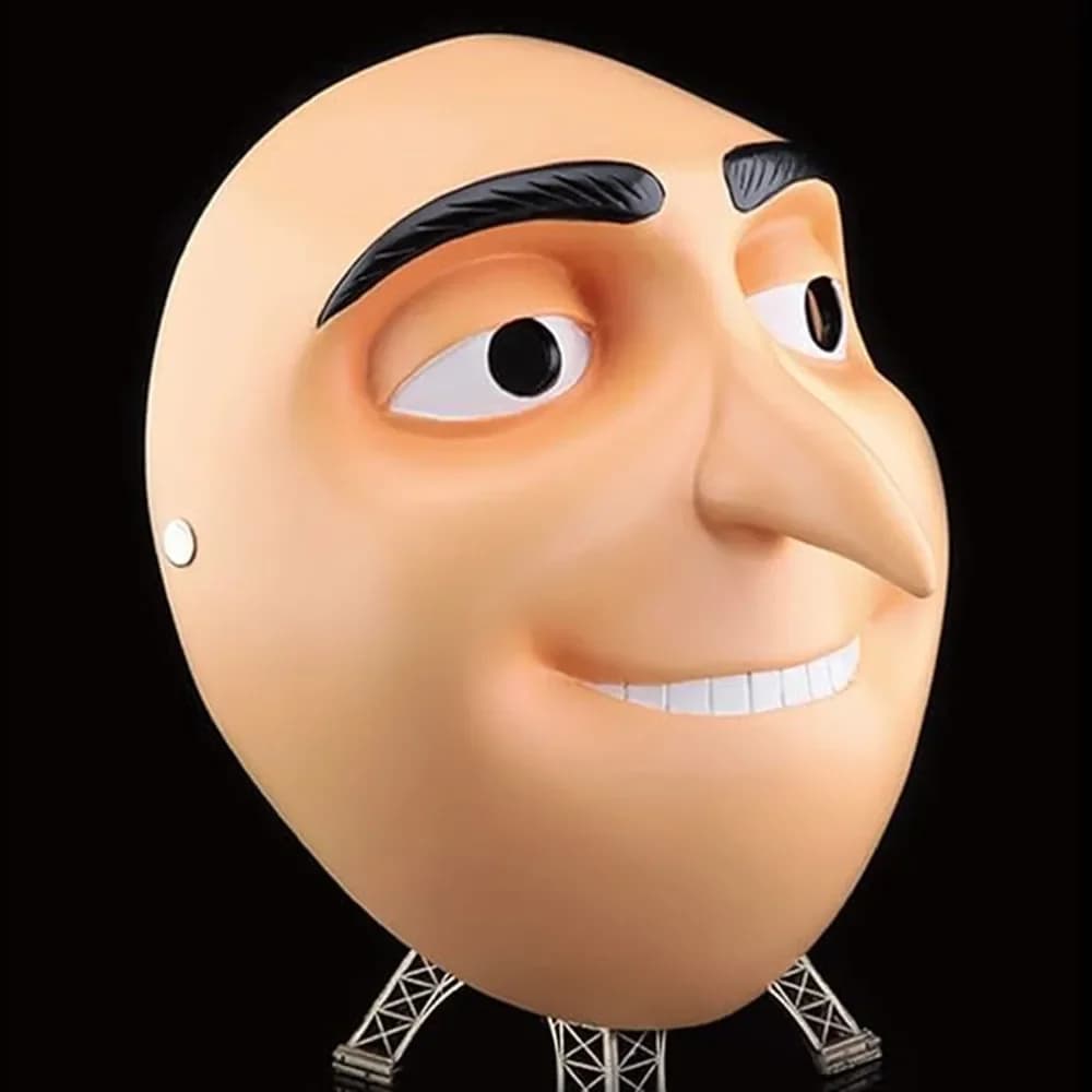 Costume da uomo di Gru Me, festa di Halloween, maschera divertente per cosplay