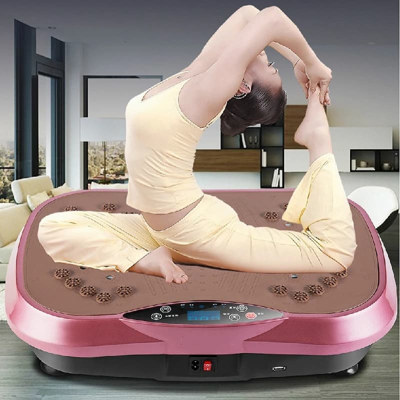 Beautiful power plate for buttocks, multifunctional body machine for domestic use, silent vibration to lose weight