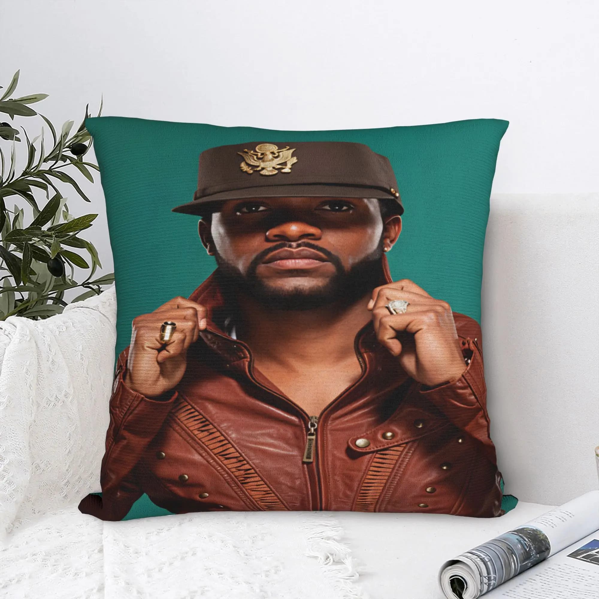 Fally ipupa Pillow Case Morden Pillow Cover Comfy Pillowcases For Sofa Couch Bed Living Room