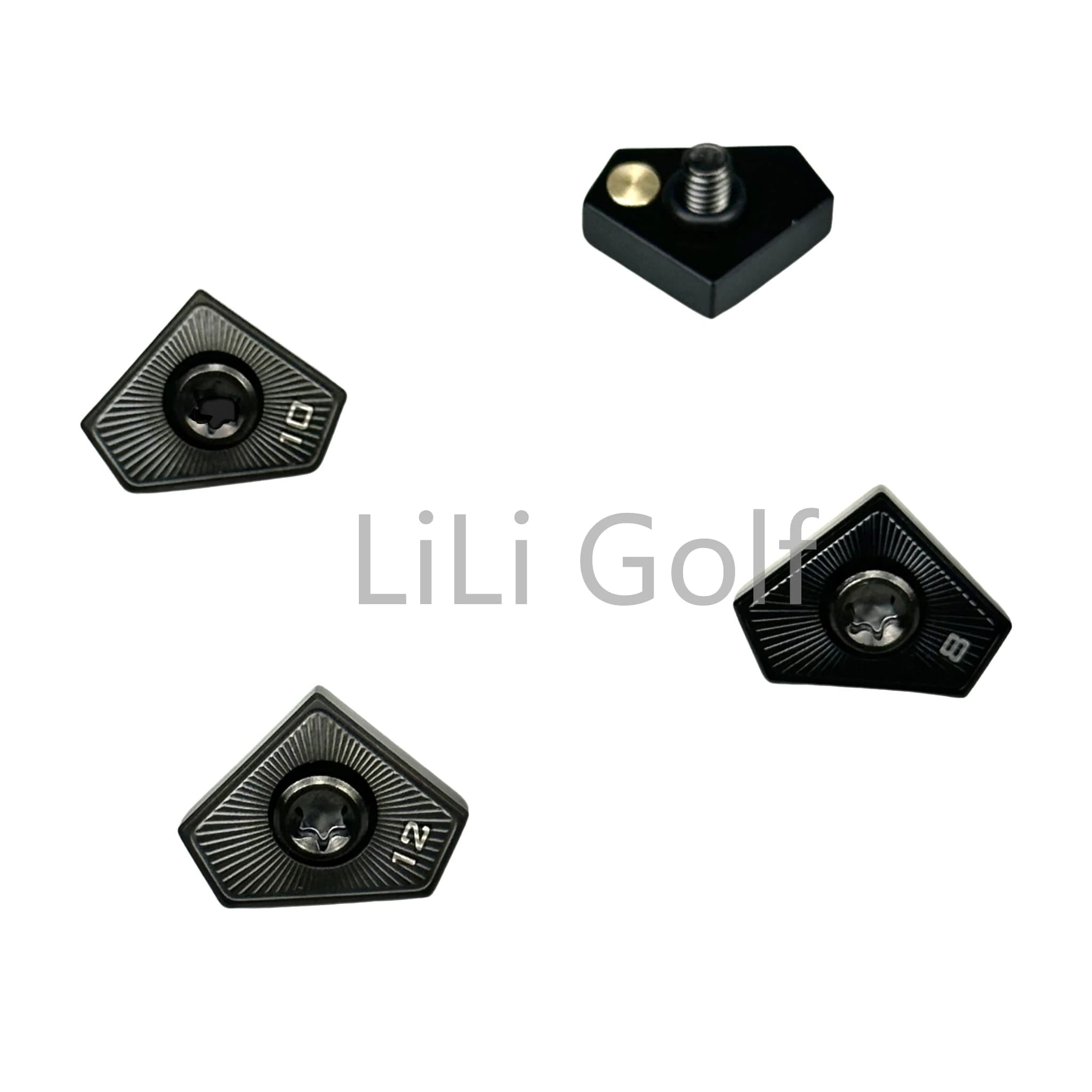Golf Club Head Weights Fit for DARK SPEED、DARK SPEED X LS MAX Driver Weight Choice 6g/8g/10g/12g