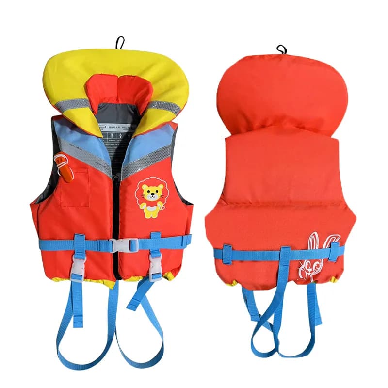 Giubbotto di Salvataggio in Neoprene per Bambini 1-6 Anni, Giubbotto Galleggiante per Allenamento di Nuoto, Giubbotto di Sicurezza Assistito per Bambini, Kayak, Spiaggia, Costumi da Bagno