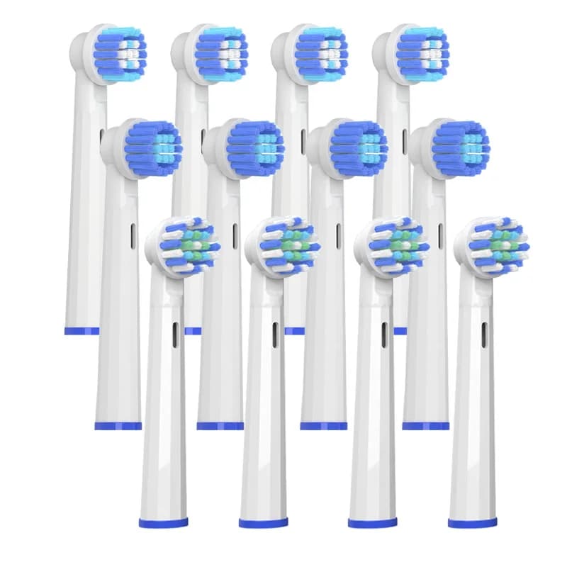 Electric Toothbrush Head Professional Care Rotating Type Double Dental Head P1 UN Brush Replacement Head