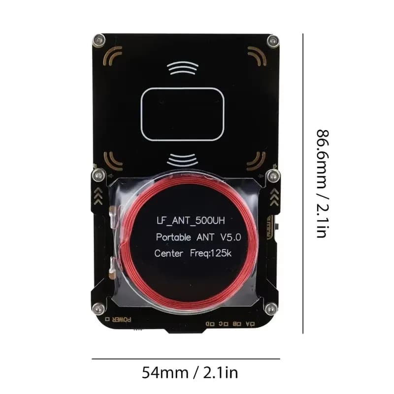Kit Lettore di Schede RFID Proxmark3 512M, Copiatore Intelligente, Programmatore T5577 UID S50, Duplicatore NFC 5.0, Scrittore di Chiavi per Hotel 125KHz