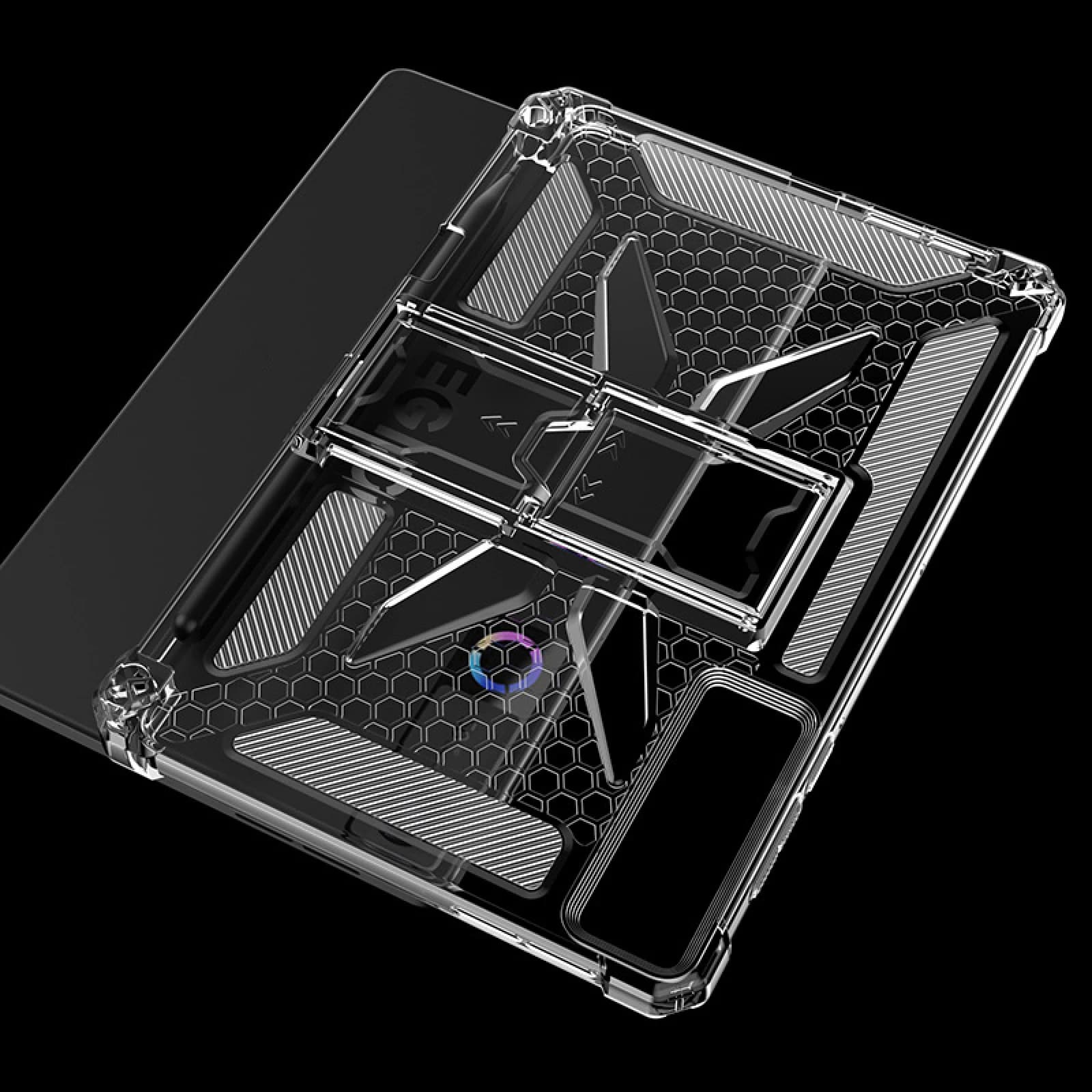 For Legion Y700 5th Gen 2026 TPU Case Gaming Tablet Protective Shell Anti-Scratch Shockproof Protective Shell with Stylus Slot