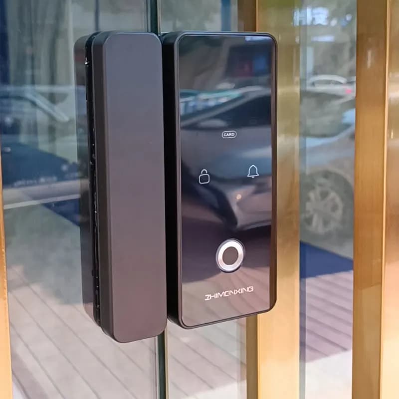 serratura intelligente elettronica da ufficio con apertura gratuita e senza cornice, accesso singolo e doppio con cornice