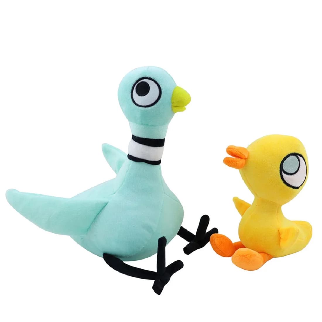 CALDO Pollo dagli occhi grandi Piccione blu Kawaii giocattoli di peluche Anime Cartoon e carino peluche bambola cuscino di tiro regalo di compleanno per bambini amici ragazzo