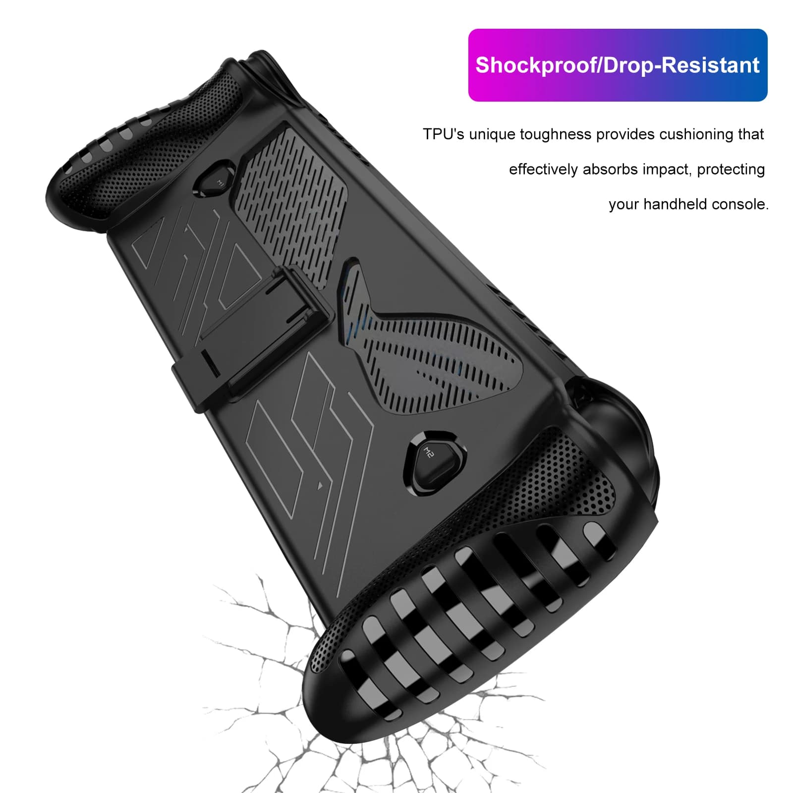 TPU Protective Case Kickstand Case Game Console Protective Cover for ROG XBOX Ally/ROG XBOX Ally X Accessories