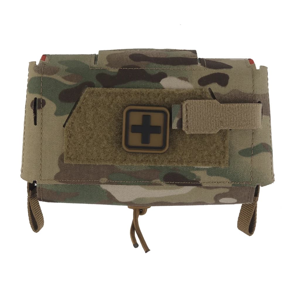 Custodia compatta per traumi V3 GEN3 Camo Style MD2 IFAK Borsa tattica di pronto soccorso medico per gilet da caccia Portapiatti Cintura in vita