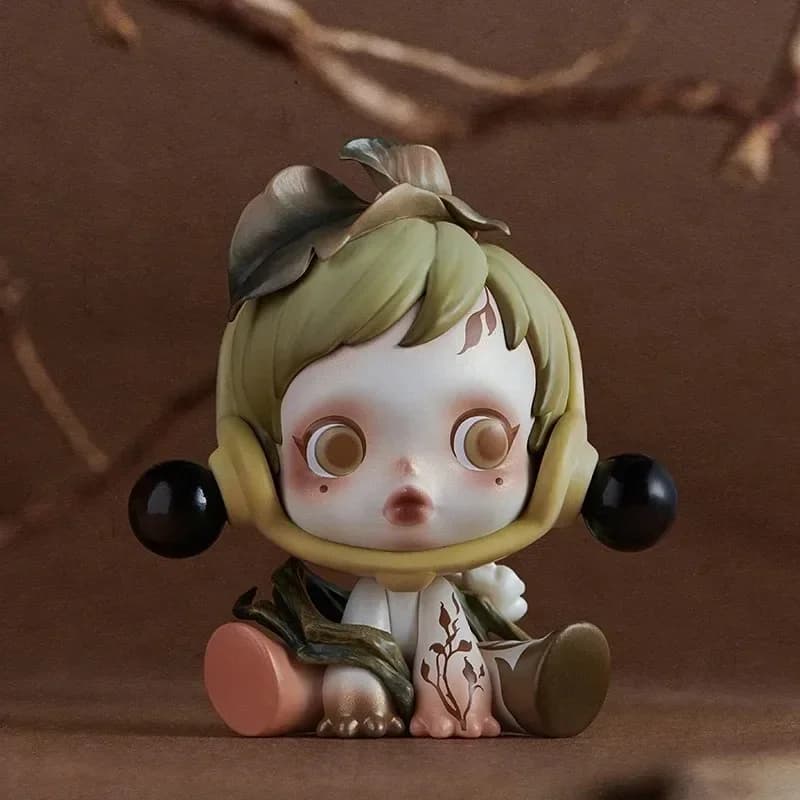 POP MART SKULLPANDA L'inchiostro Plum Blossom Series Blind Box Toys Kawaii Anime Action Figure Sorpresa Mistero Box Bambole Ragazze Regalo
