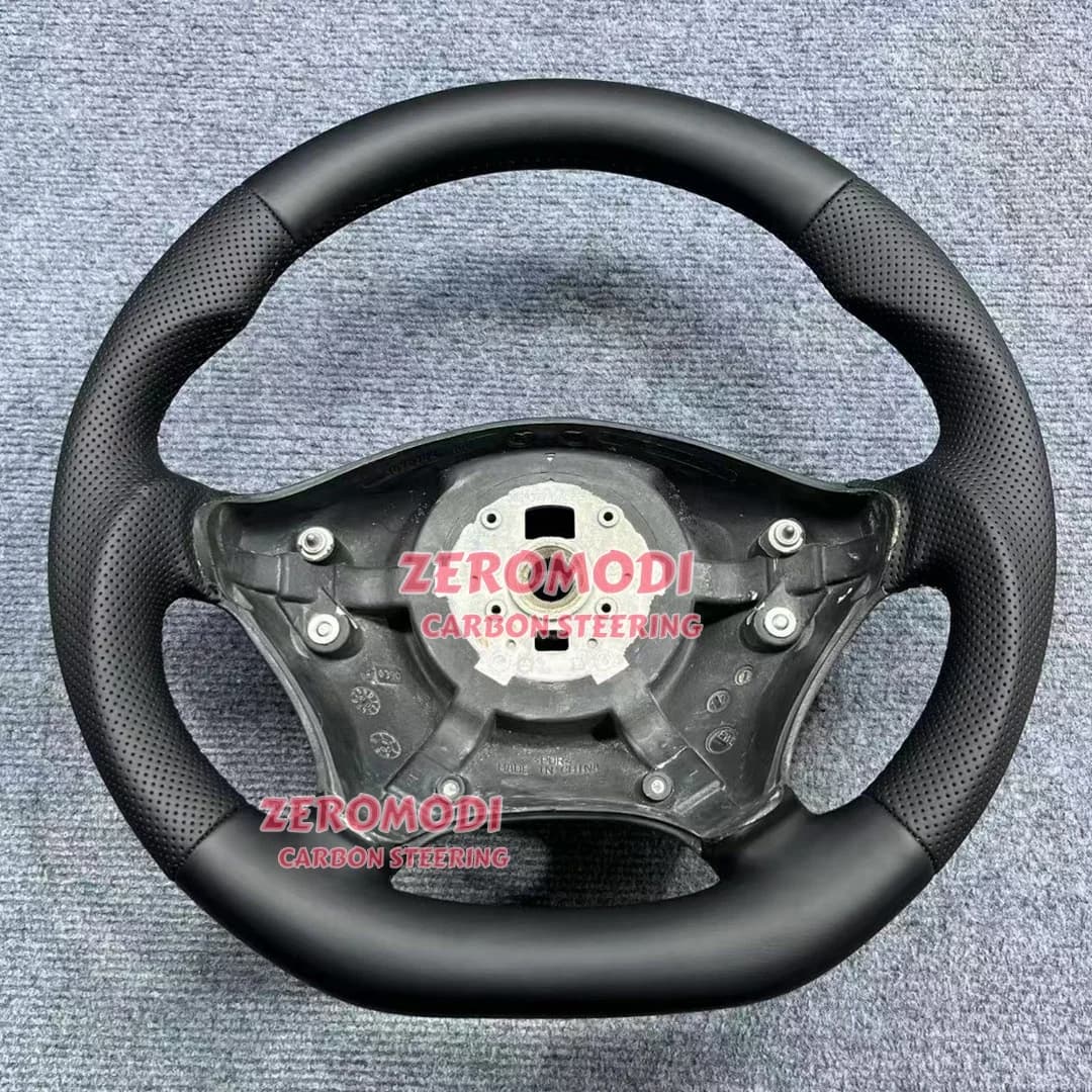 Steering Wheel For Mercedes Benz Vito W639 Viano New Leather Flat Bottom