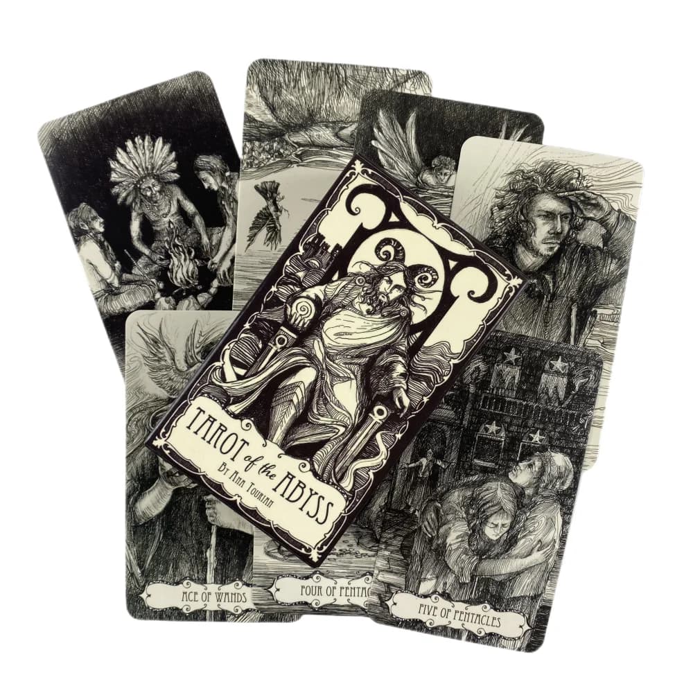 Tarocchi dell'Abisso Carte Divinazione Mazzo Versioni inglesi Edizione Oracle Gioco da tavolo per la festa