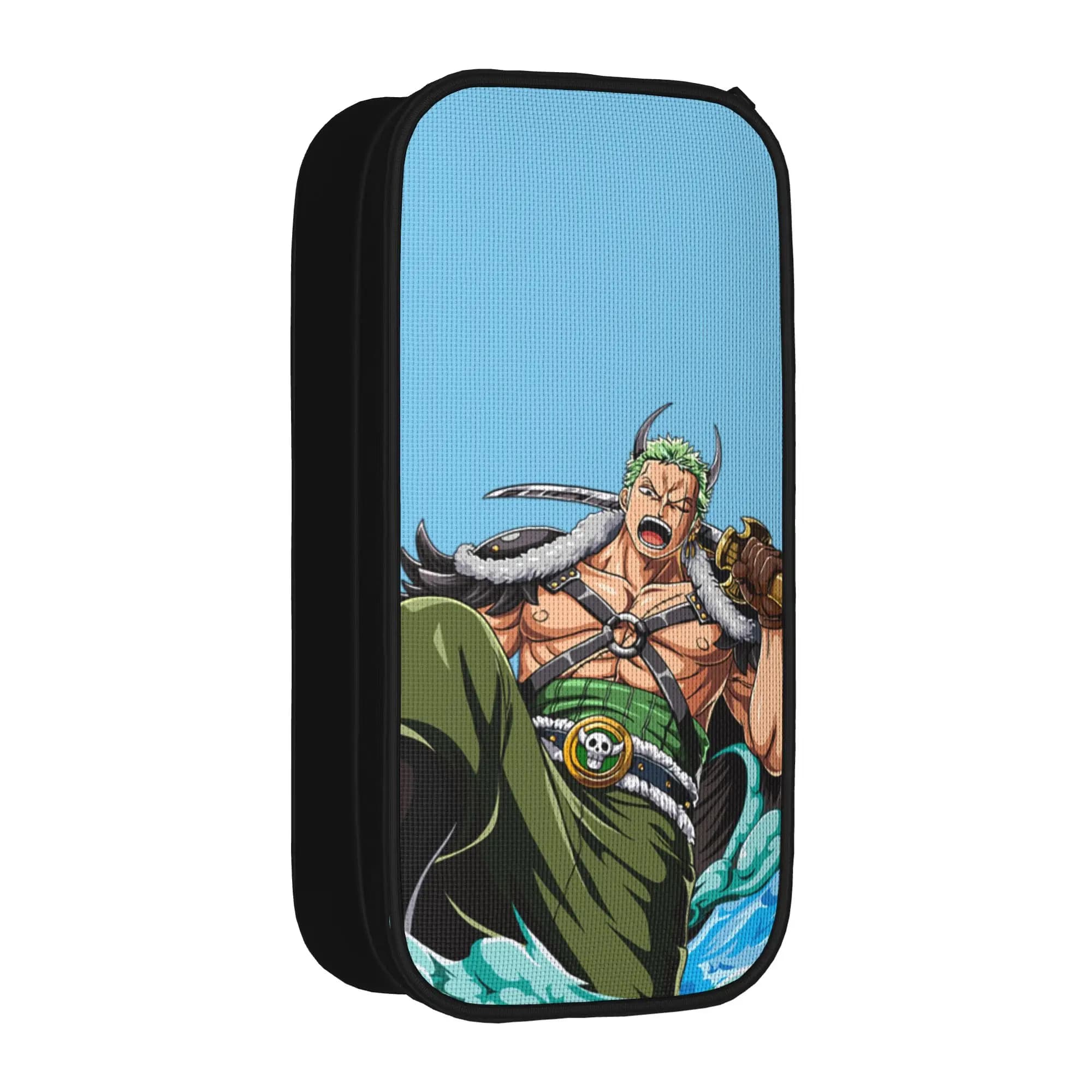 Custom Zoro O-One P-Piece Anime Kawaii Pencil Cases Girls Boys Large Capacity Pencil Box School Accessories