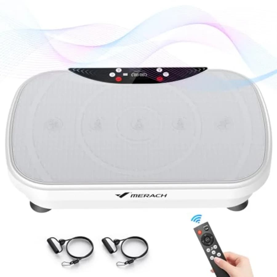 Vibrant Pedal for Exercises, Linphatic Drainage and Weight Loss, with Bluetooth and LED Display, for Home Training
