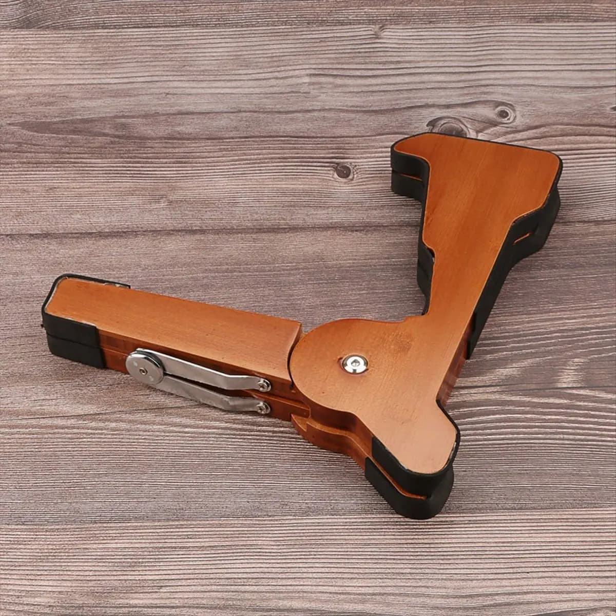 Supporto Pieghevole in Legno XFDZ per Chitarra Elettrica, Acustica, Ukulele e Basso