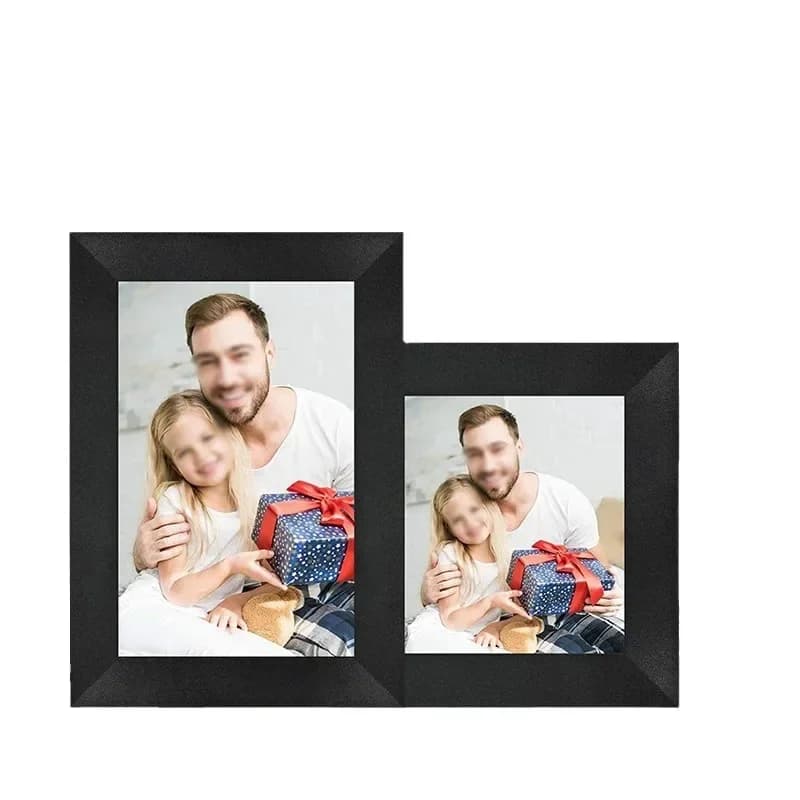 Cornice digitale da 10,1 pollici con codice cloud, album fotografico Wi-Fi, album elettronico intelligente Frameo, schermo touch per la casa