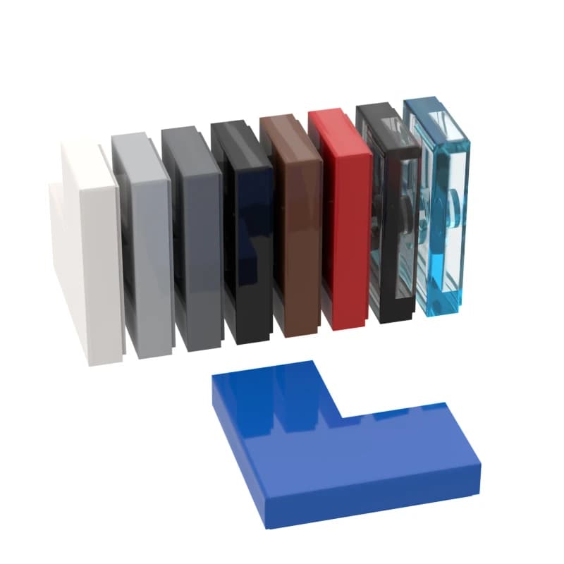 14719 Tile 2x2 Corner Bricks collezioni Bulk Modular GBC Toys For Technical MOC fai da te building Blocks compatibile