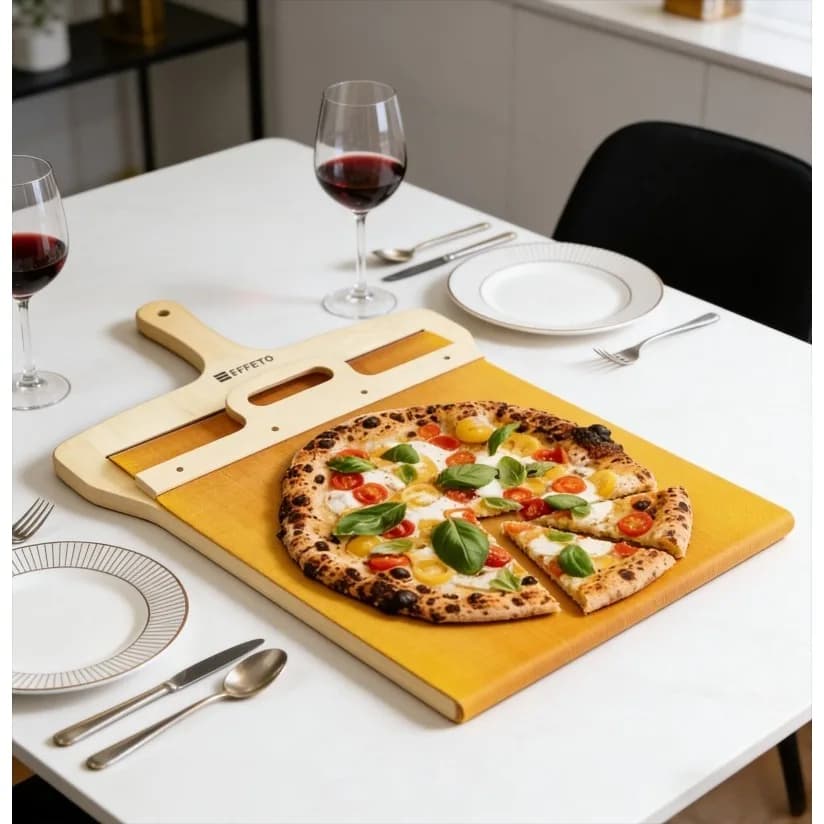 Pala scorrevole creativa per pizza, pad antiaderente per alimenti, strumento per la cottura della pizza, speciale per pizzerie