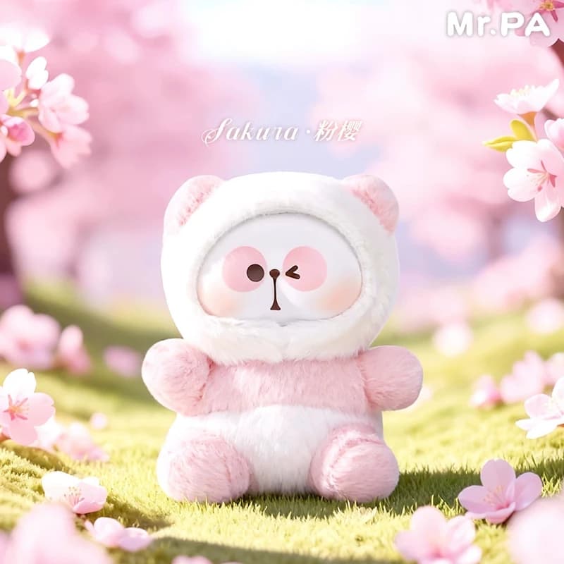 MR.PA PaPa Blossom Whisper Series Blind Box Surprise Bag Pendant Decor Anime Plush Doll Mystery Home Ornament Toy Exquisite Gift