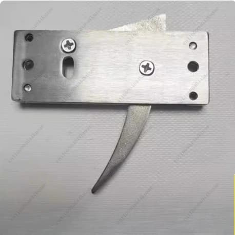 Mechanical limiter for machine tools - Stainless steel push-pull positioning locking rod with end function