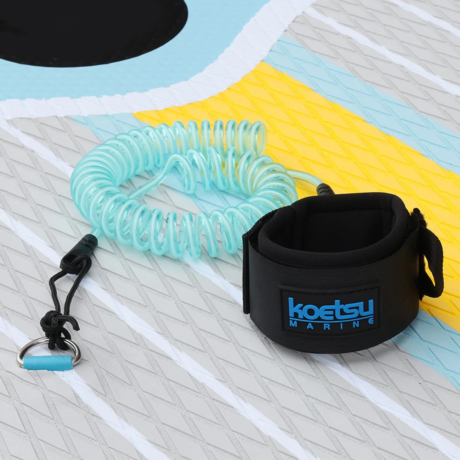 Corda di Sicurezza Avvolgibile per SUP, Leash per Tavola da Paddle, Surf e Sport Acquatici