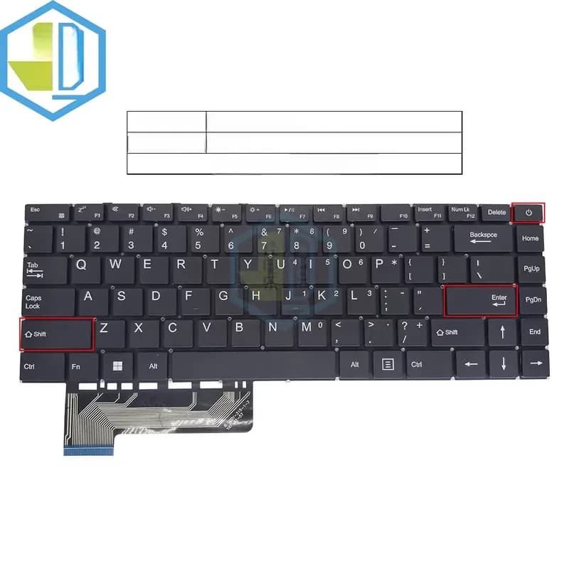 Nuova Tastiera per Gatewav GWNR51416 BL BK YXT 91 57 SCDY 315 1 7