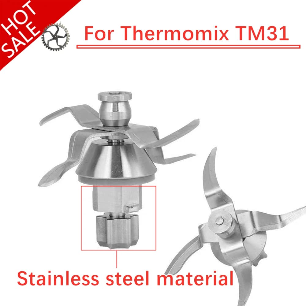 TM31 stainless steel blender blade for the replacement of the Vorwerk Thermomix mixed knife