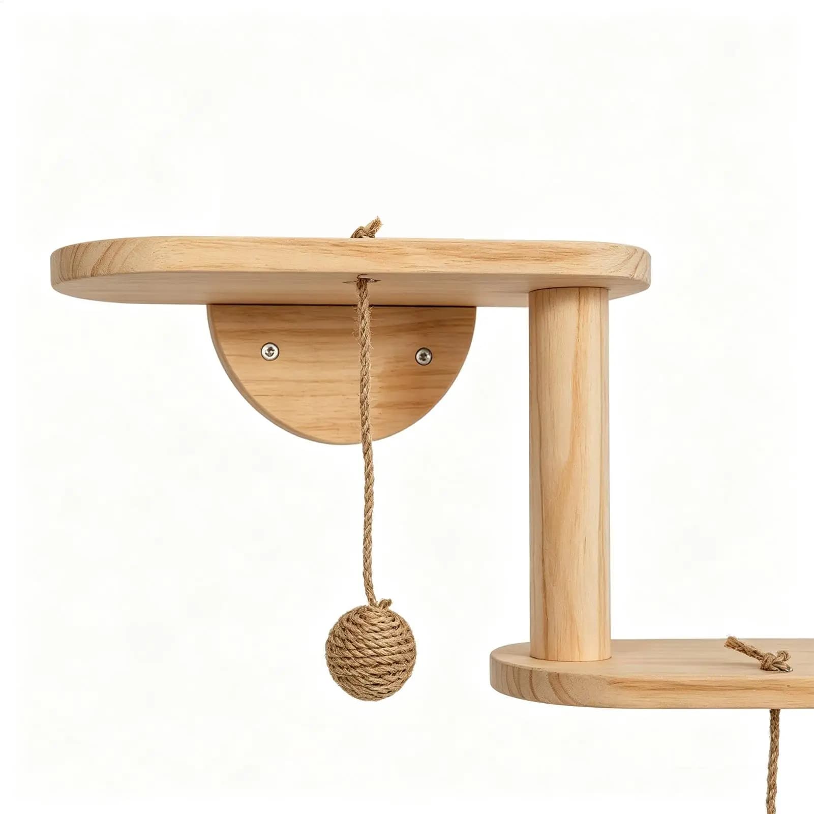 Cat Steps For Wall Wooden Kitten Resting Bed Scratcher Toys Cat Furniture For Indoor Outdoor Ceiling Corner Door Bedroom Living
