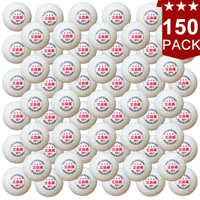 150 pz/pacco 1/3star ABS Palla Da Ping Pong Amateur Avanzato Arancione Bianco Palla Da Ping Pong D40 + Per Ping Pong Concorso di Formazione