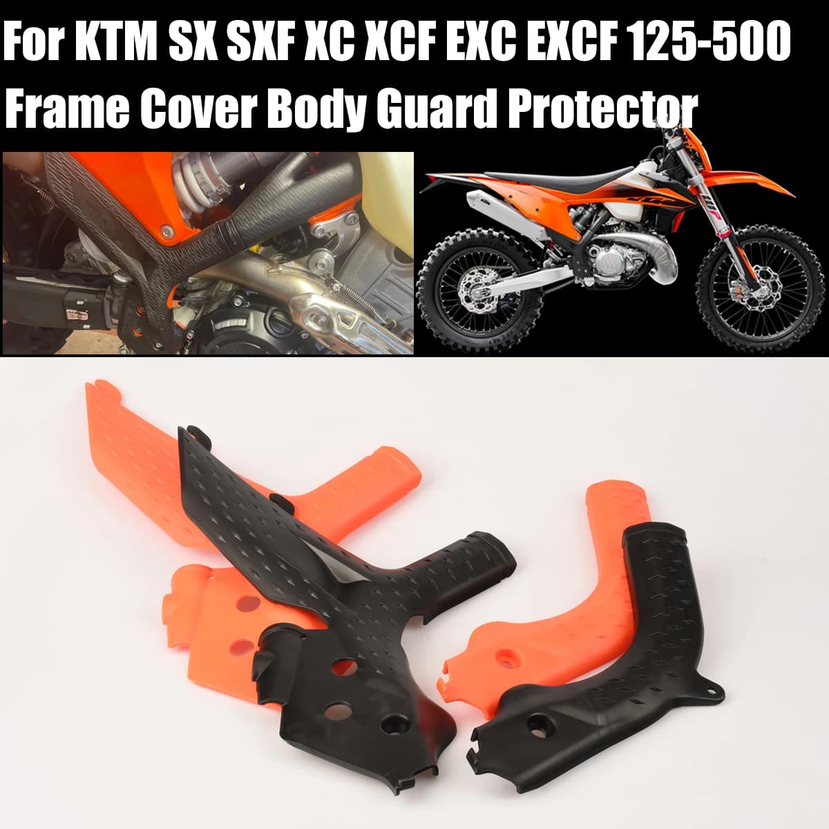 Moto Telaio di Copertura Del Corpo Della Protezione Della Protezione Per KTM SX SXF XC XCF EXC EXCF 150-500 2019 2020 2021 2022 2023 Parti Del Motociclo