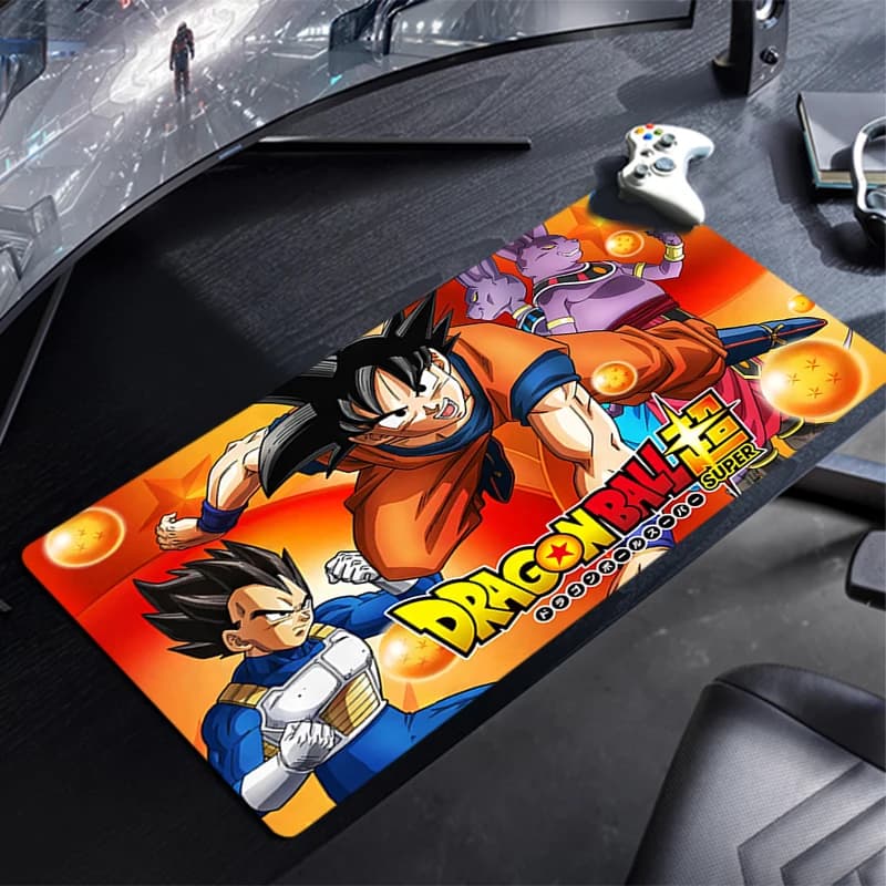 Mouse Pad Dragon Ball Gamer Anime Large XXL Keyboard Desk Mouse Mat Carpet Rubber Tapis Souris Gaming Notbook Mousepad